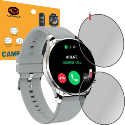Olonga Screen Guard for Fire Boltt Thunder SMARTWATCH(Pack of 2)