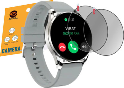 Olonga Screen Guard for Fire Boltt Thunder SMARTWATCH(Pack of 2)