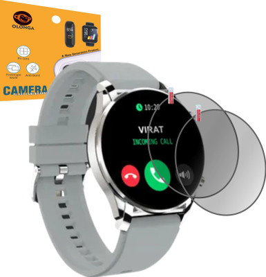 Olonga Screen Guard for Fire Boltt Thunder SMARTWATCH(Pack of 2)