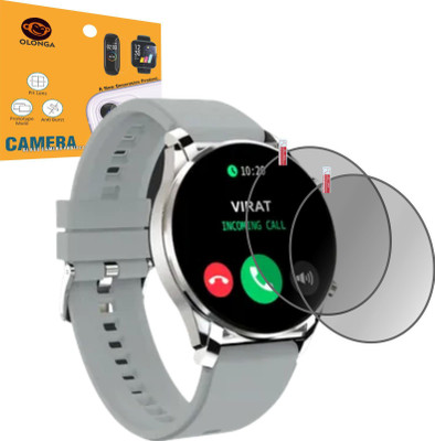 Olonga Screen Guard for Fire Boltt Thunder SMARTWATCH(Pack of 2)