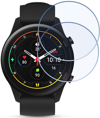 DVTECH Screen Guard for (PO2) Mi Watch Revolve Active Black(Pack of 2)