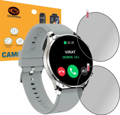 Olonga Screen Guard for Fire Boltt Thunder SMARTWATCH(Pack of 2)