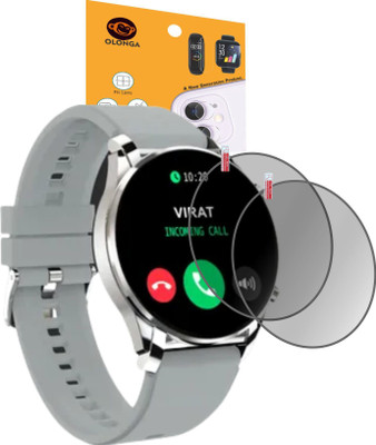 Olonga Screen Guard for Fire Boltt Thunder SMARTWATCH(Pack of 2)