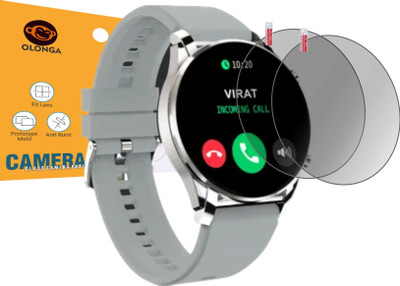 Olonga Screen Guard for Fire Boltt Thunder SMARTWATCH(Pack of 2)