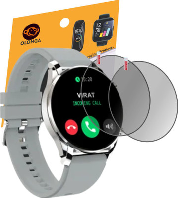 Olonga Screen Guard for Fire Boltt Thunder SMARTWATCH(Pack of 2)