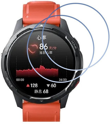 DVMART Screen Guard for TPU Clear ViewAD-Xiaomi Watch Color 2 - PO2(Pack of 2)