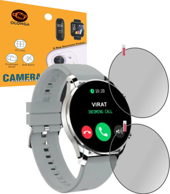 Olonga Screen Guard for Fire Boltt Thunder SMARTWATCH(Pack of 2)