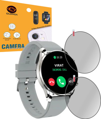 Olonga Screen Guard for Fire Boltt Thunder SMARTWATCH(Pack of 2)