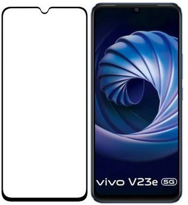 BRENZZ Edge To Edge Tempered Glass for Vivo V23e 5g(Pack of 1)