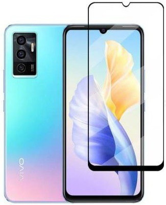 BRENZZ Edge To Edge Tempered Glass for Vivo V23e 5g(Pack of 1)