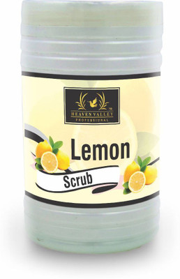 Heaven Valley Professional Lemon Scrub 900ml Softening Nourishing Moisturizing with Lemon Extract Scrub(900 ml)