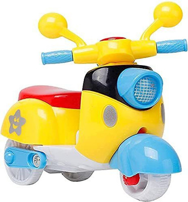 Tzoo Mini Scooter Toys for Kids Toddlers Baby Boys Girls Adults Seat Model Toys(Multicolor, Pack of: 1)