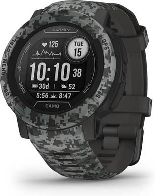 GARMIN Instinct 2, Rugged Outdoor Watch with GPS, Built for All Elements, Multi-GNSS Smartwatch