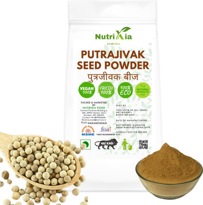 Nutrixia food Putrajivak Beej Powder ,and Shivlingi Beej Seeds Powder 100 Gms + 100 Gms Combo(2 x 100 g)