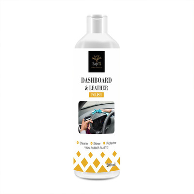 SAPI'S Liquid Car Polish for Leather, Dashboard, Headlight, Tyres, Exterior(200 ml)