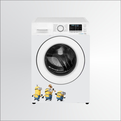 Divine studio 61 cm Decorative Minions Washing Machine Sticker (Size :- 61 X 89 cm)Sticker146 Self Adhesive Sticker(Pack of 1)