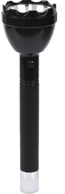 MZ 60W RECHARGEABLE LED TORCH New 2in1 900M Range Beam Waterproof Led Flashlight Torch(Black, 27 cm, Rechargeable)