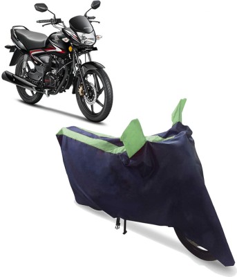 EXOME Two Wheeler Cover for Honda(CB Shine, Green)