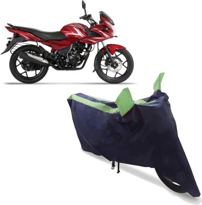 EXOME Two Wheeler Cover for Bajaj(Discover 150 f, Green)