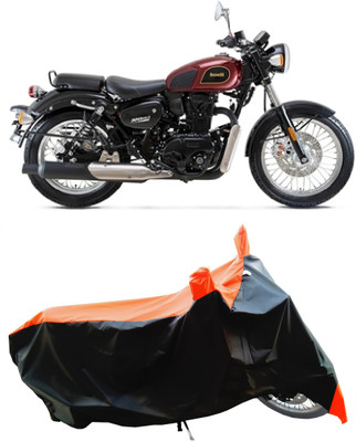 Wegather Two Wheeler Cover for Benelli(Imperiale 400, Orange)