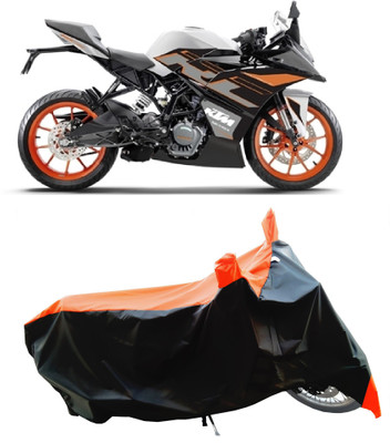 Wegather Two Wheeler Cover for KTM(RC125 BS6, Orange)