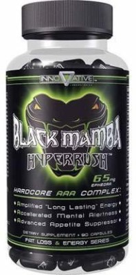 Bluelac Exclusive Fat Burner Black Mamba Hyper Rush for Weight Loss & Increased Fat Loss(90 Capsules)