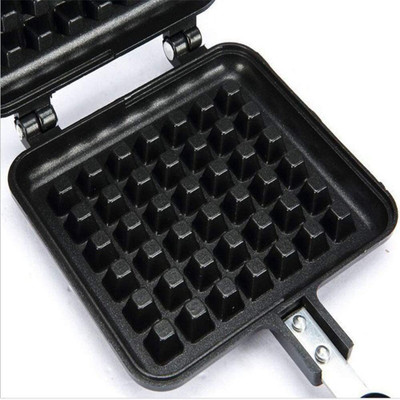 RBGIIT Handle Non-Stick Waffles Maker Stovetop Waffle Maker