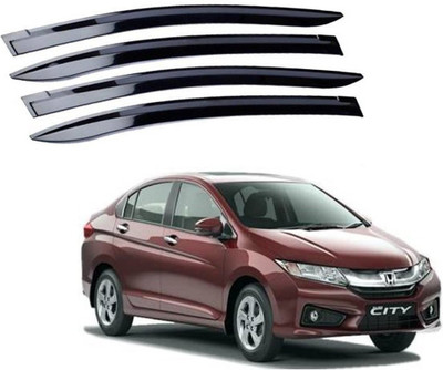 ASRAUTO For Non-convertibles Front, Rear Wind Deflector(Tinted Honda City i VTEC V)