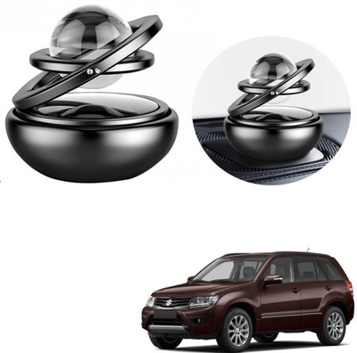 Znee Smart Metal Body Solar Black Crystal Car Air Freshener for Maruti Suzuki Grand Vitara Car Freshener Diffuser ZSBT-SO-119(150 ml)