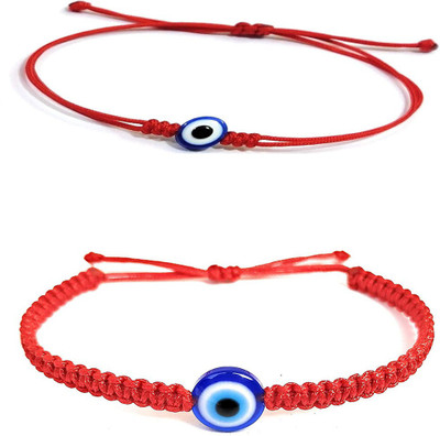Ligament Fabric Zircon Bracelet(Pack of 2)