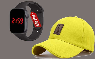 zendro Solid Sports/Regular Cap Cap(Pack of 2)