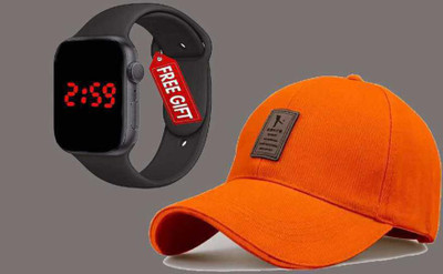 zendro Solid Sports/Regular Cap Cap(Pack of 2)
