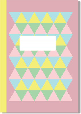 Fun Lines A5-160 pages A5 Notebook Ruled 160 Pages(Aztec - Ruled)