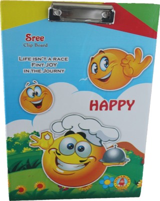 Shrija SMILEY-EMOJI-EXAM-BOARD-PACK1(Set of 1, Multicolor)