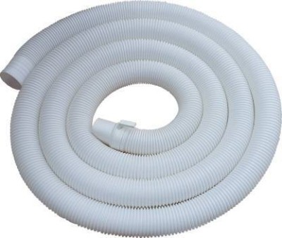 visitance 5 Meter Washing machine Outlet pipe Corrugated Plastic Hose Pipe(500 cm)