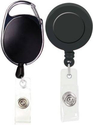 I CARDE Plastic ID Badge Reel(Pack of 2)