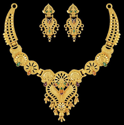 Enpong Alloy Multicolor Jewellery Set(Pack of 1)