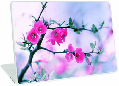 Galaxsia Floral D43 vinyl Laptop Skin Compatible for 15.6 inch(Theme: Nature)
