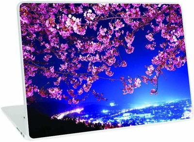Galaxsia Floral D44 vinyl Laptop Skin Compatible for 15.6 inch(Theme: Nature)