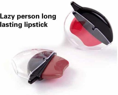 YAWI Lipstick Waterproof Long-lasting Non-stick Lip shape lipstick(Multi Shade, 10 g)