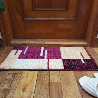 EXOTICE Polyester Door Mat(Beige, Medium)