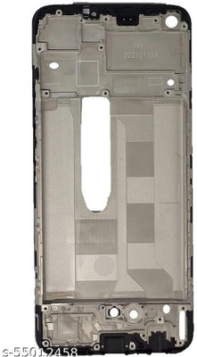 Purplesavvy Realme 8 LCD Middle Frame Back Panel(Black)