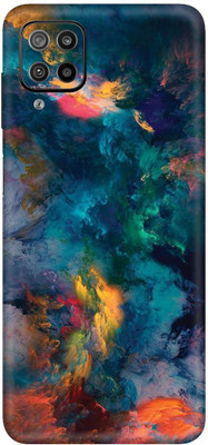 FCS Samsung Galaxy F12 Mobile Skin(Multicolor)