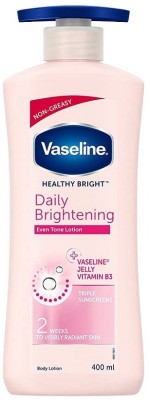 Vaseline Daily Brightening Body Lotion 400ml Set of 1(400 ml)