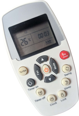 Axelleindia Infrared Compatible Replacement DG11E3-04 AC Remote For Whirlpool AC Remote Controller(White)