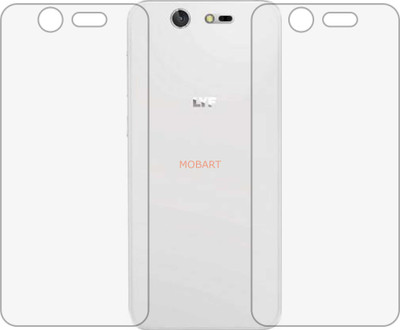 MOBART Back Screen Guard for LYF EARTH 2 (LS 5021) (Matte Finish)(Pack of 2)