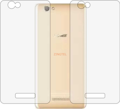 ZINGTEL Back Screen Guard for GIONEE S PLUS (Matte Finish)(Pack of 2)