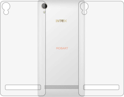 MOBART Back Screen Guard for INTEX POWER PLUS (Matte Finish)(Pack of 2)