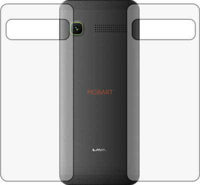 MOBART Back Screen Guard for LAVA KKT PRIME 2 (Matte Finish)(Pack of 2)