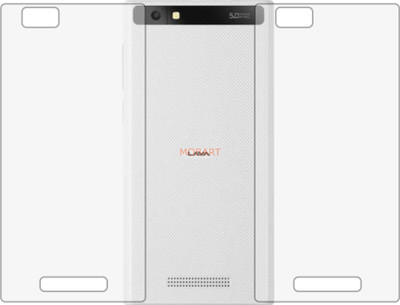 MOBART Back Screen Guard for LAVA A76 PLUS (Matte Finish)(Pack of 2)